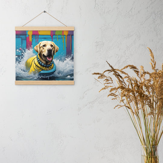 Poster with hangers-Labrador Retriever