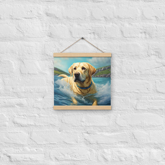 Poster with hangers-Labrador Retriever V2