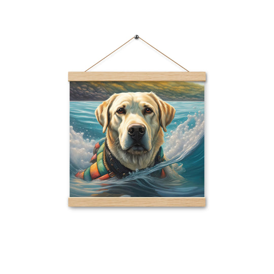 Poster with hangers-Labrador Retriever V4