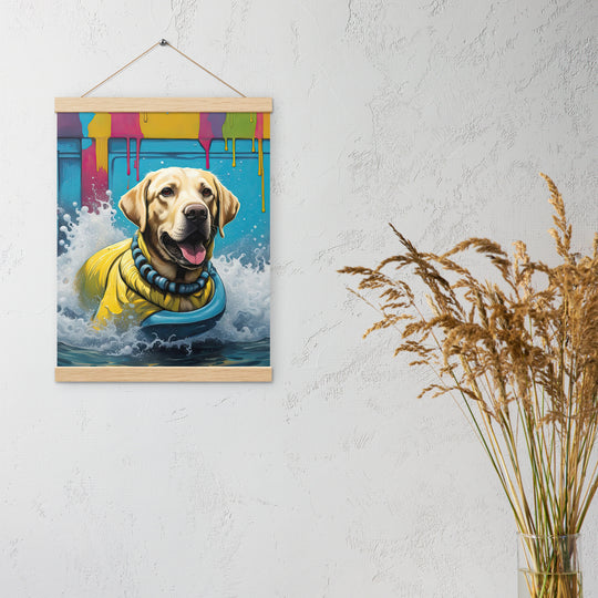 Poster with hangers-Labrador Retriever