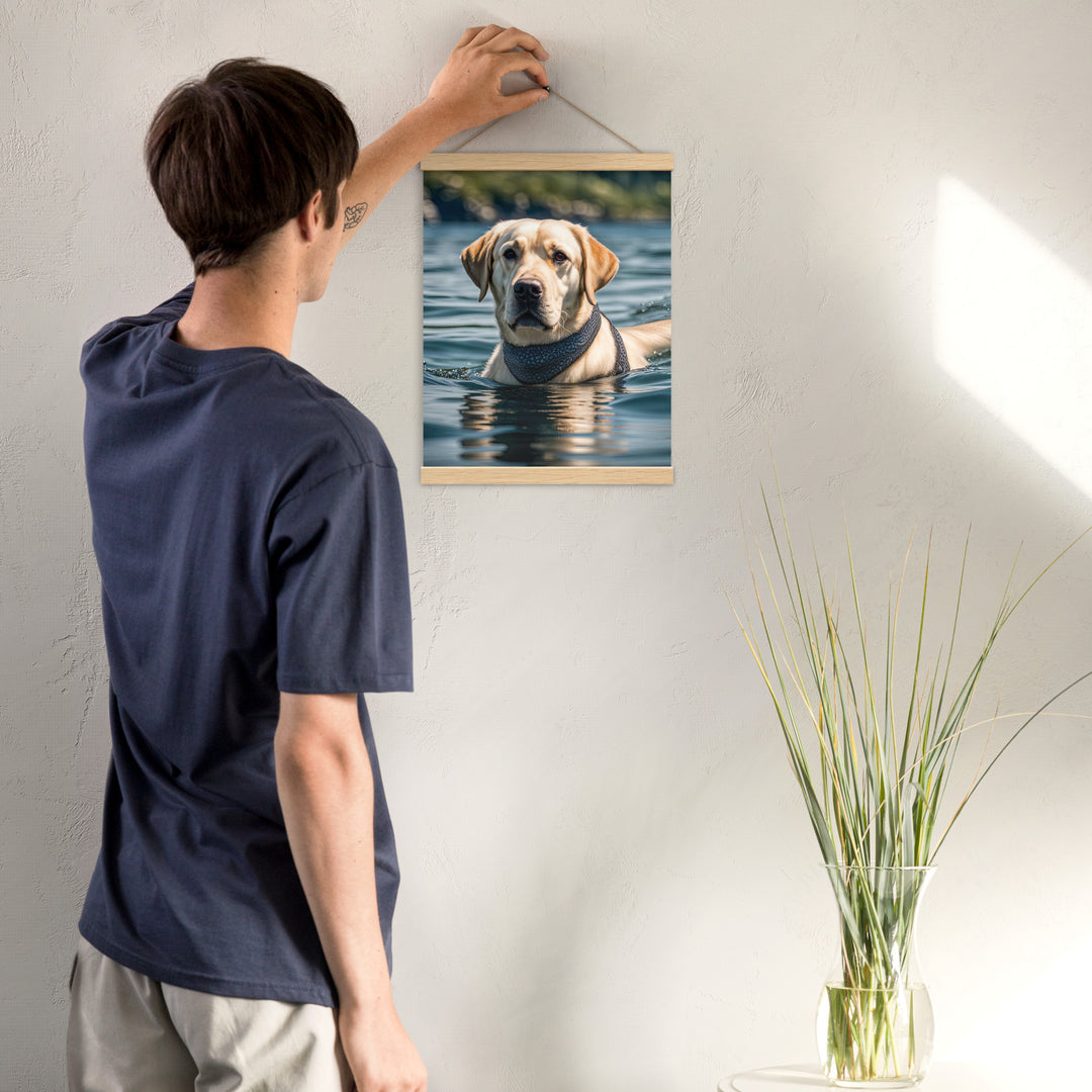 Poster with hangers-Labrador Retriever V3