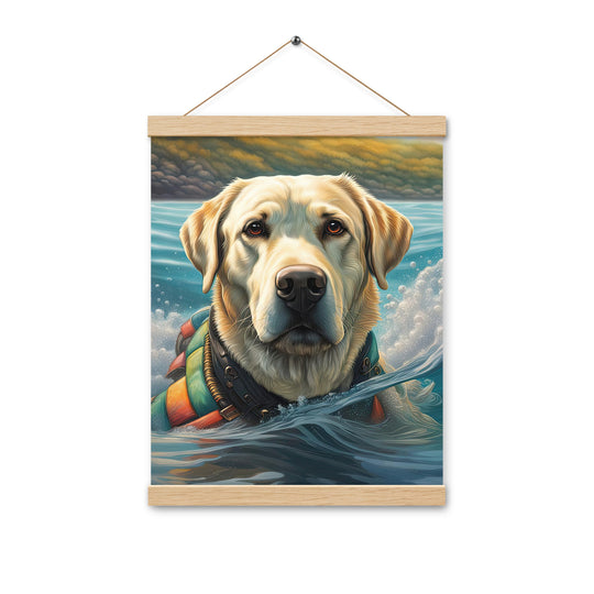 Poster with hangers-Labrador Retriever V4