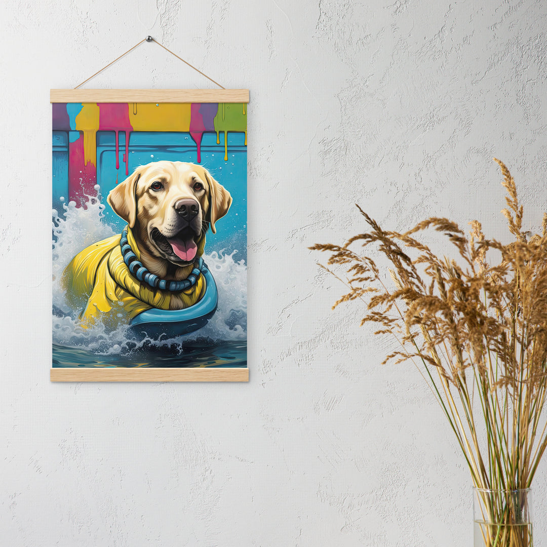 Poster with hangers-Labrador Retriever