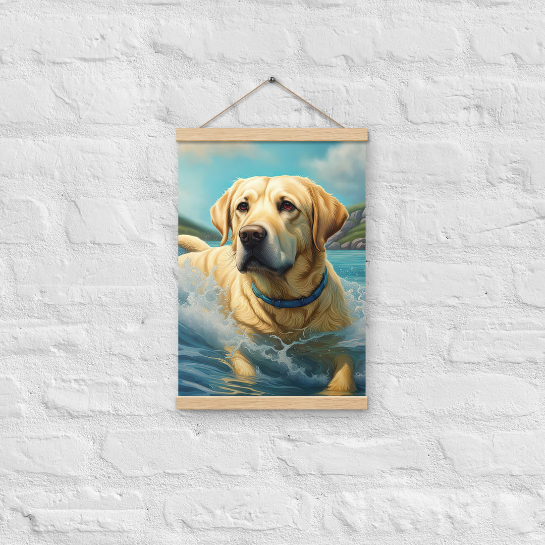 Poster with hangers-Labrador Retriever V2