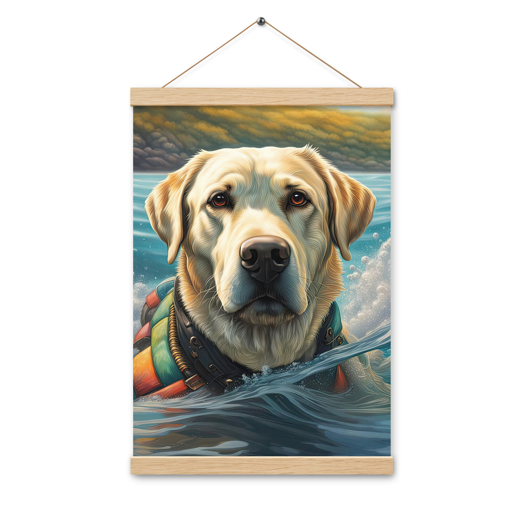 Poster with hangers-Labrador Retriever V4