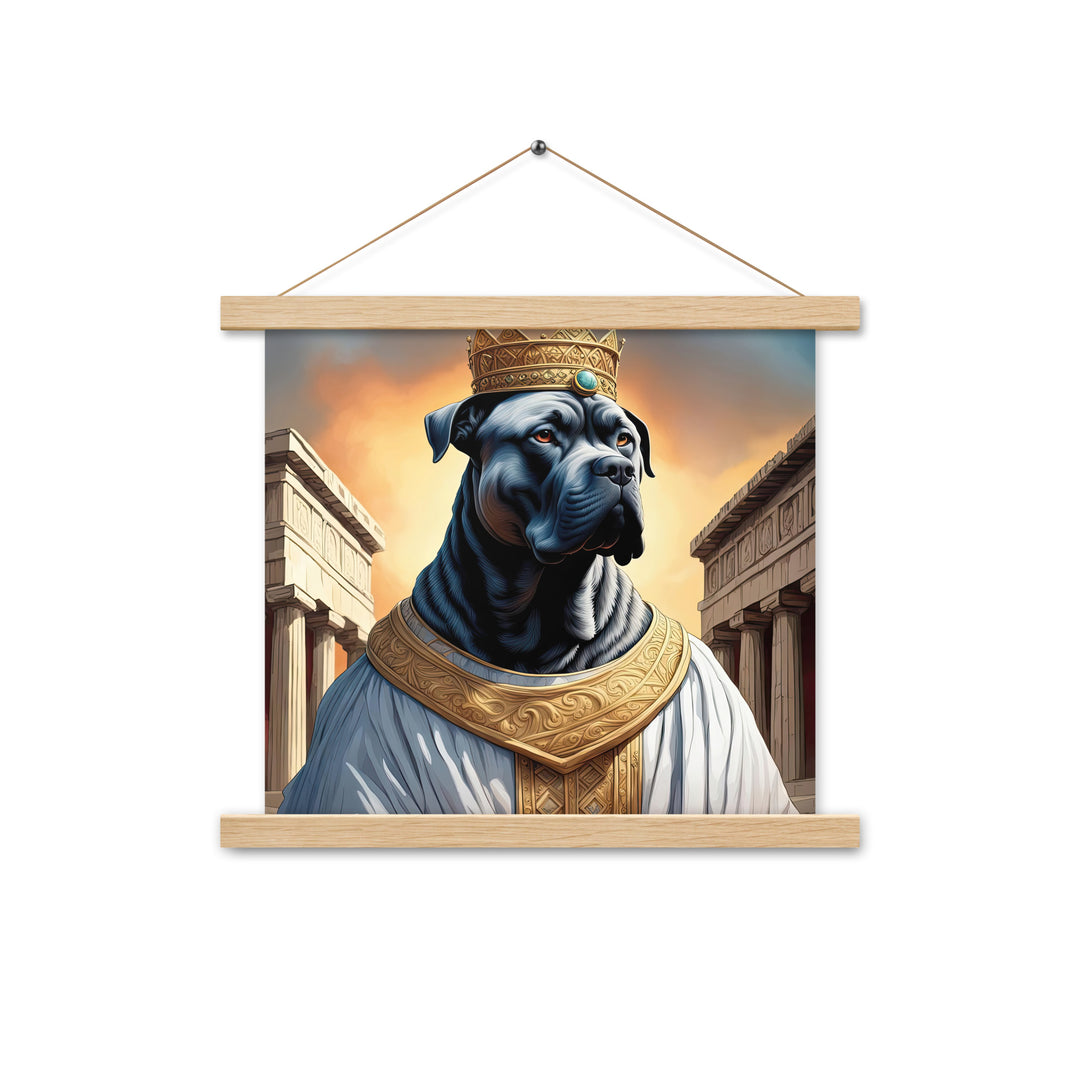 Poster with hangers-Cane Corso