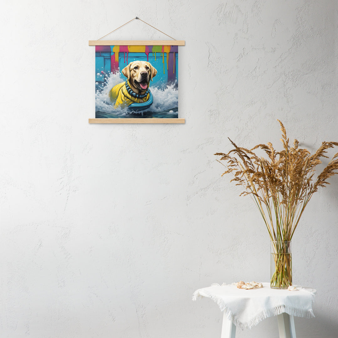 Poster with hangers-Labrador Retriever