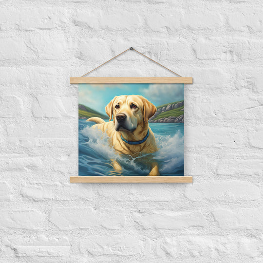 Poster with hangers-Labrador Retriever V2