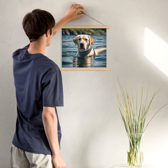 Poster with hangers-Labrador Retriever V3