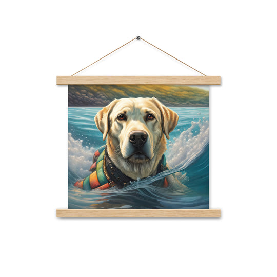 Poster with hangers-Labrador Retriever V4