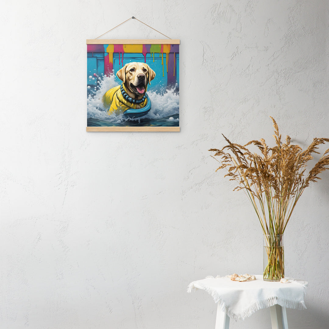 Poster with hangers-Labrador Retriever