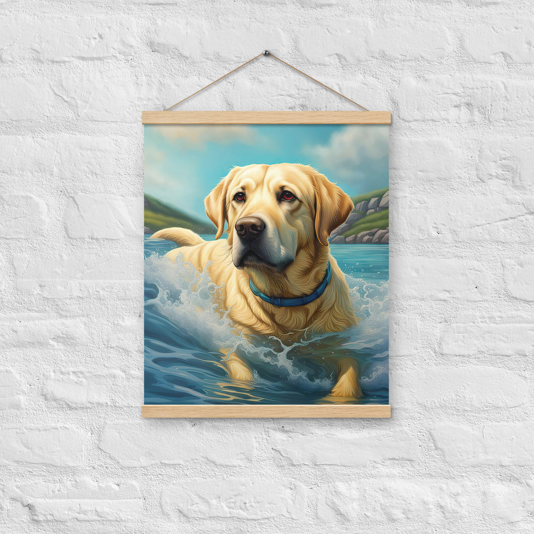 Poster with hangers-Labrador Retriever V2