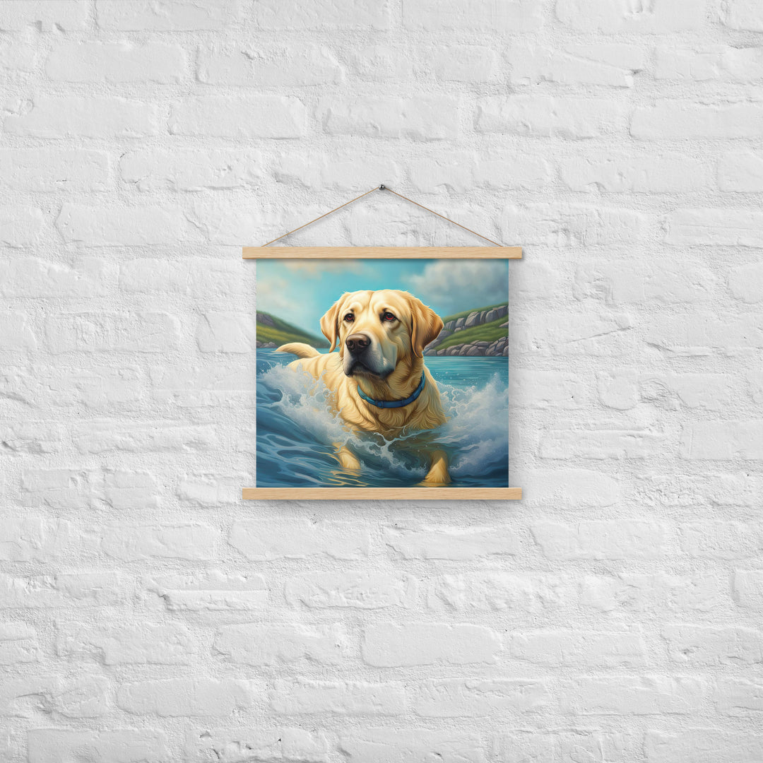 Poster with hangers-Labrador Retriever V2