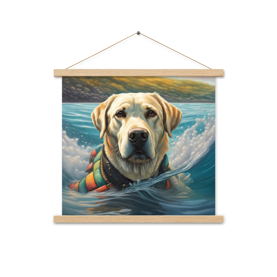 Poster with hangers-Labrador Retriever V4