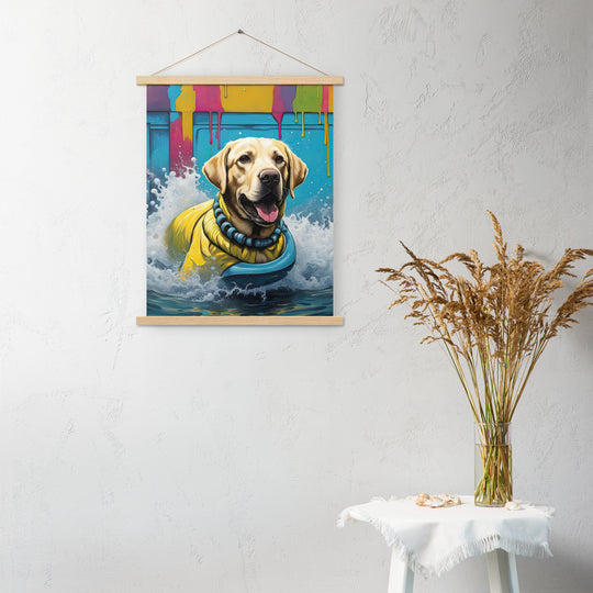 Poster with hangers-Labrador Retriever