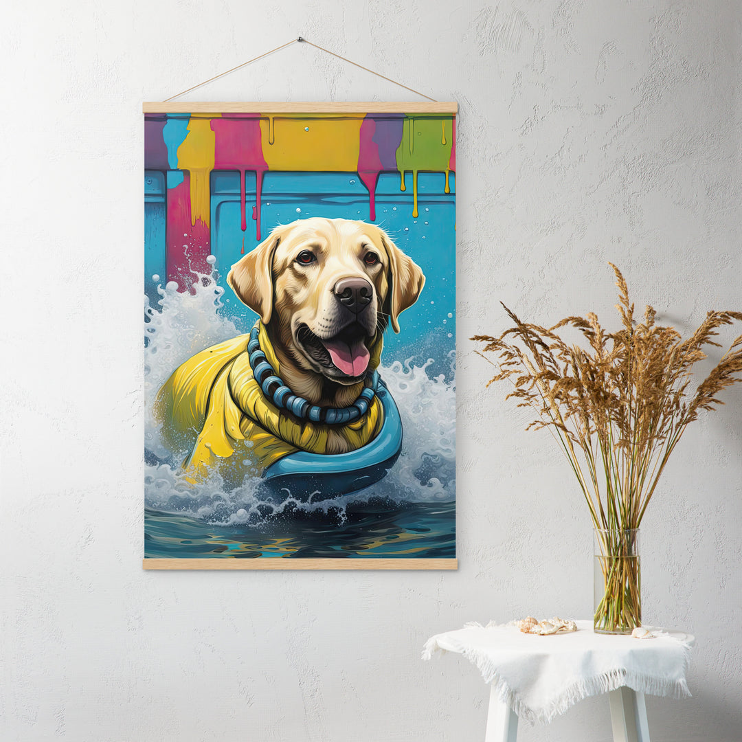 Poster with hangers-Labrador Retriever