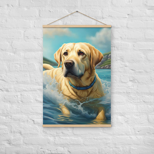 Poster with hangers-Labrador Retriever V2