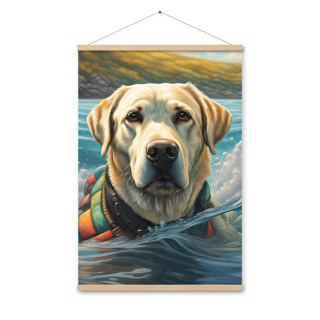 Poster with hangers-Labrador Retriever V4