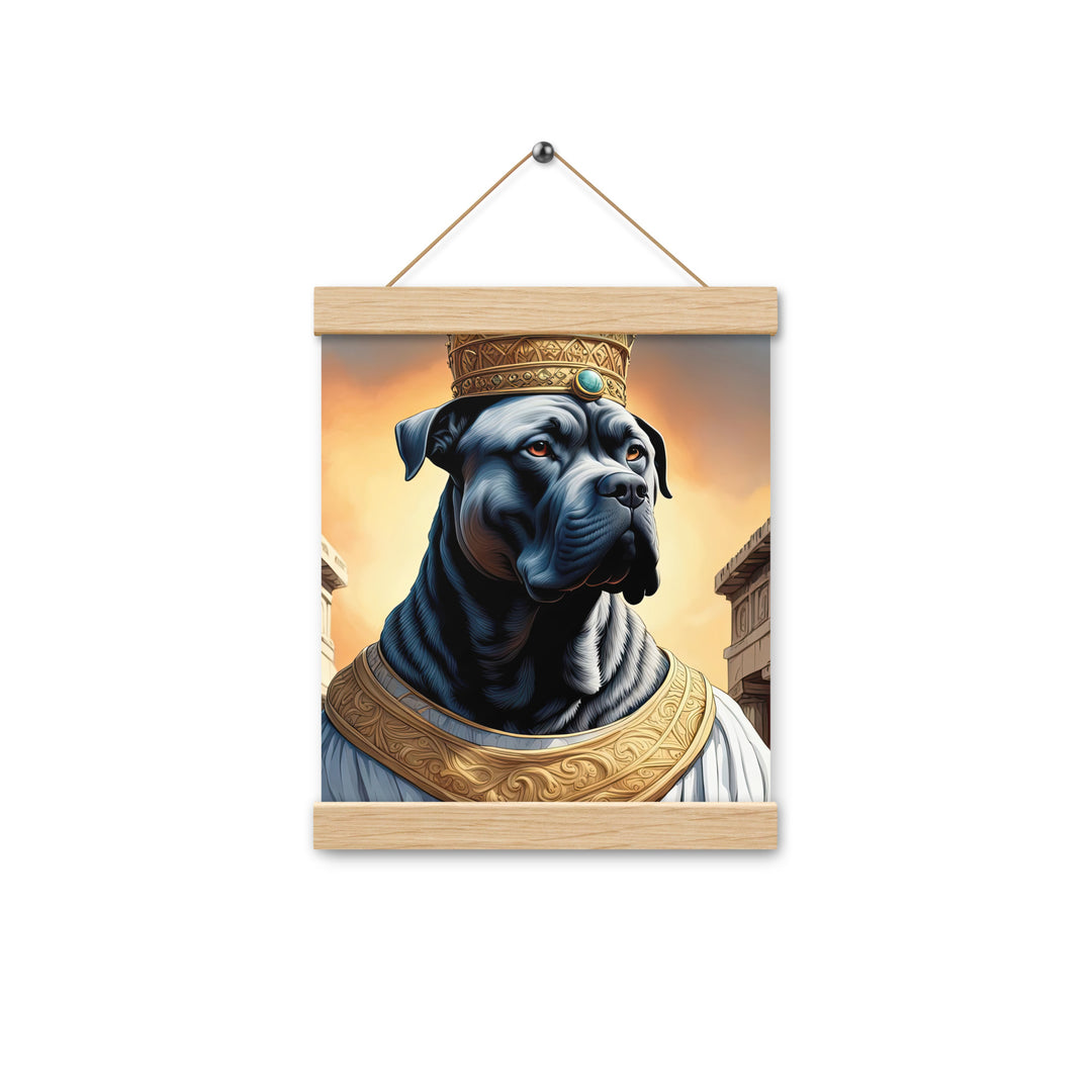 Poster with hangers-Cane Corso