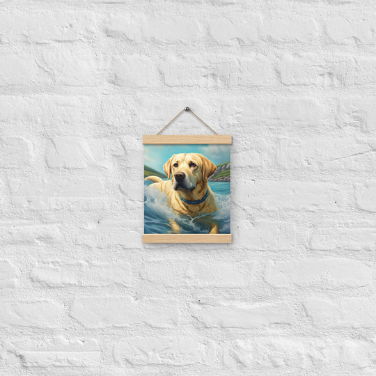 Poster with hangers-Labrador Retriever V2