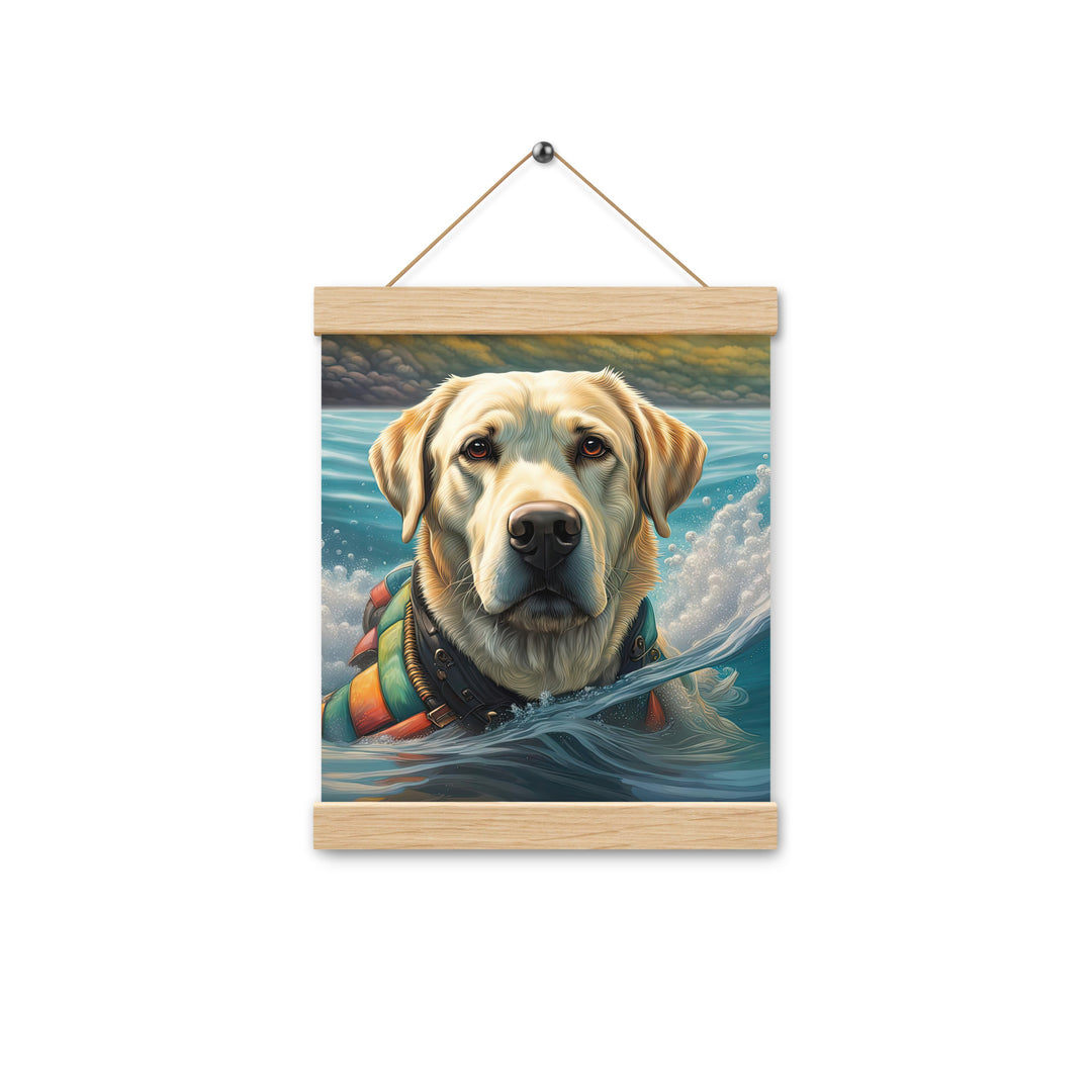 Poster with hangers-Labrador Retriever V4