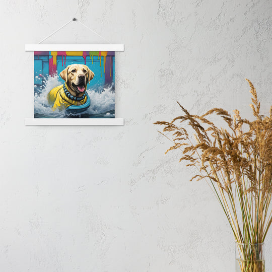 Poster with hangers-Labrador Retriever