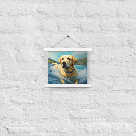 Poster with hangers-Labrador Retriever V2