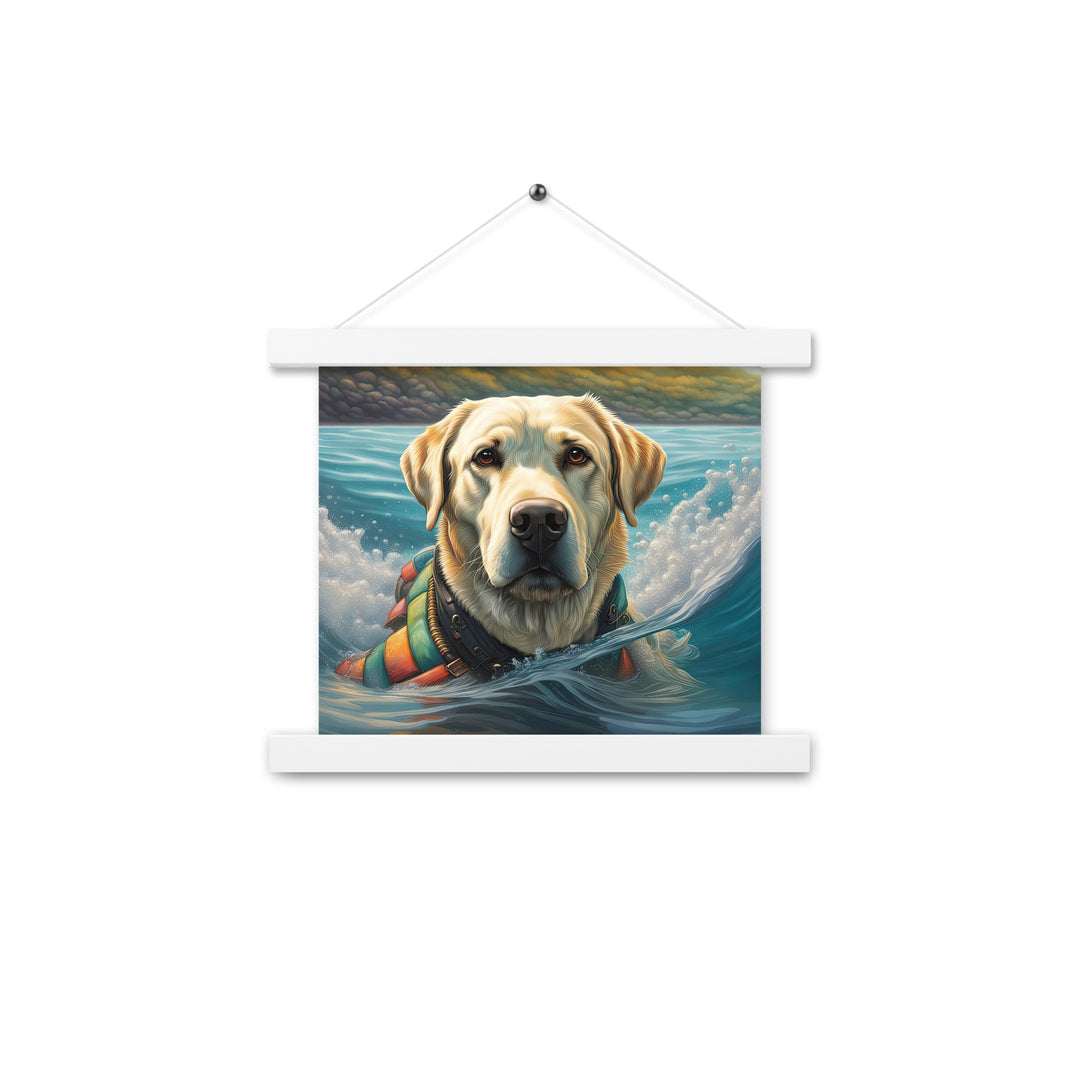 Poster with hangers-Labrador Retriever V4