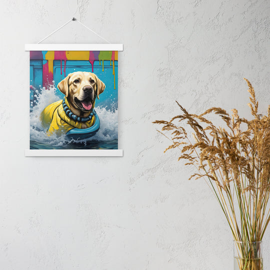 Poster with hangers-Labrador Retriever