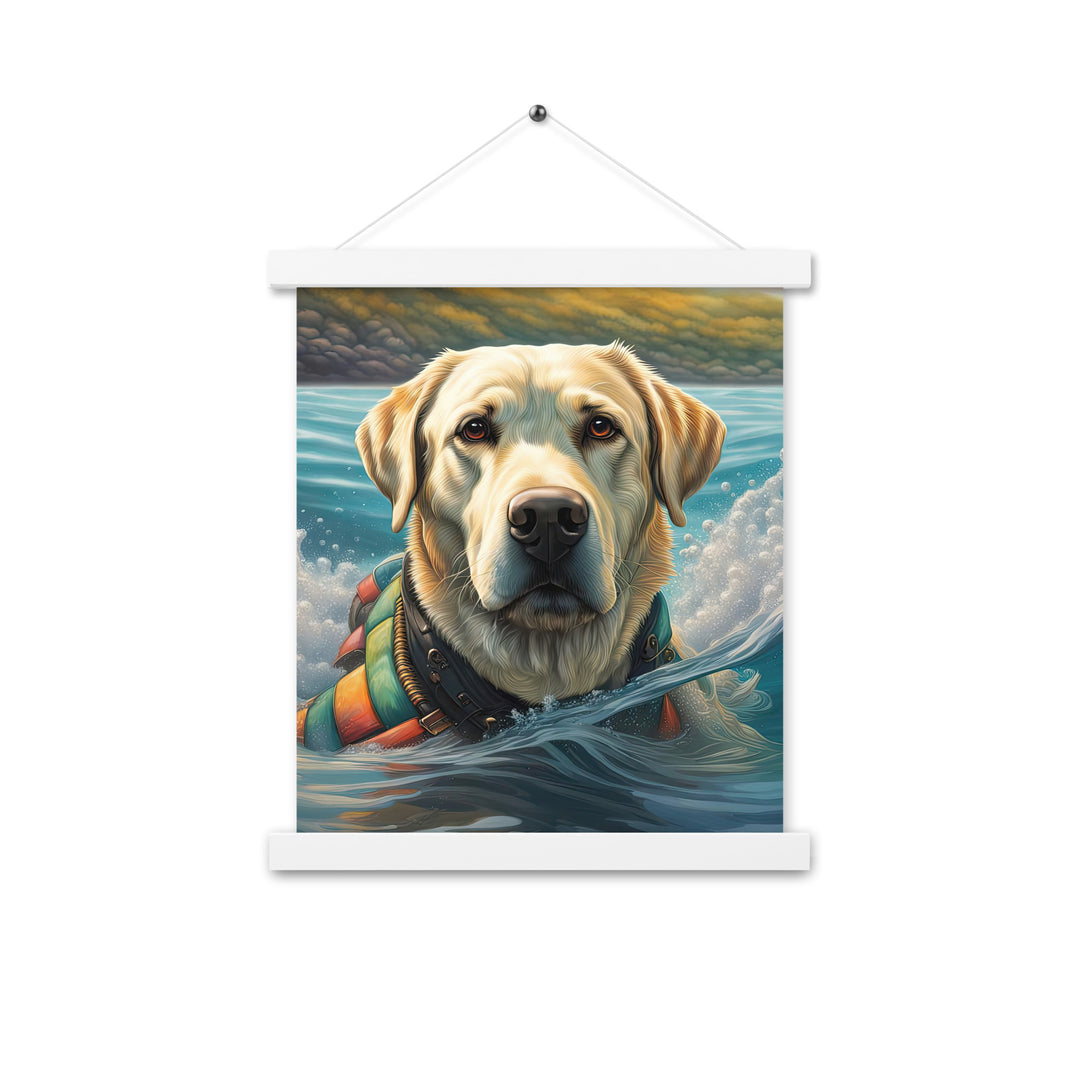 Poster with hangers-Labrador Retriever V4