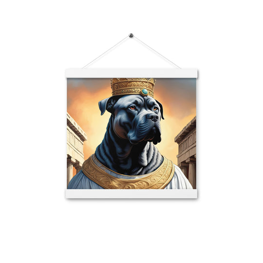 Poster with hangers-Cane Corso