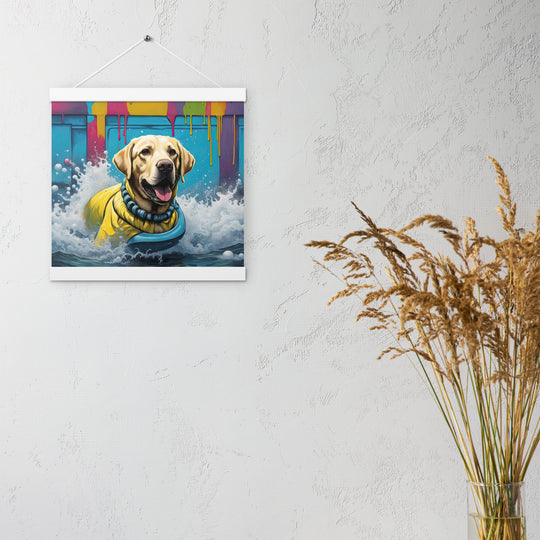 Poster with hangers-Labrador Retriever