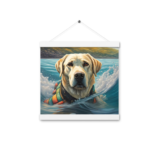 Poster with hangers-Labrador Retriever V4