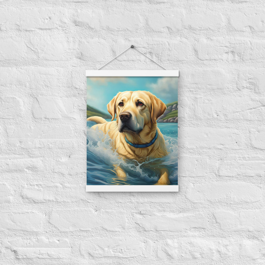 Poster with hangers-Labrador Retriever V2