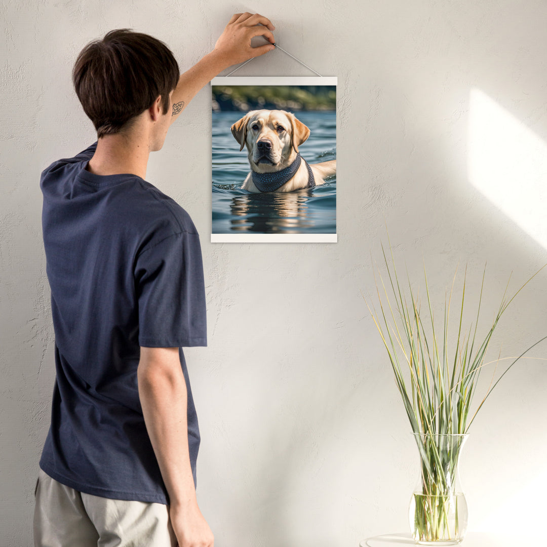 Poster with hangers-Labrador Retriever V3