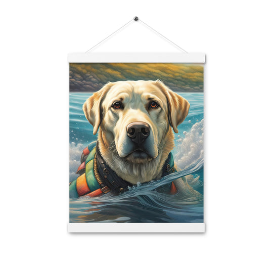 Poster with hangers-Labrador Retriever V4