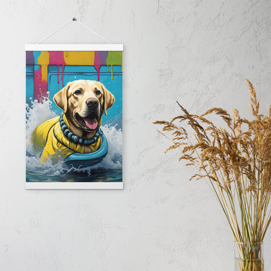 Poster with hangers-Labrador Retriever