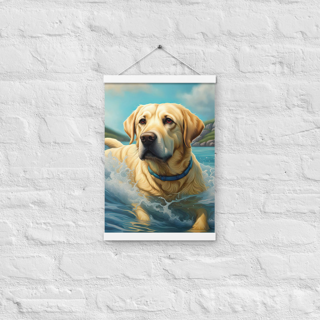 Poster with hangers-Labrador Retriever V2