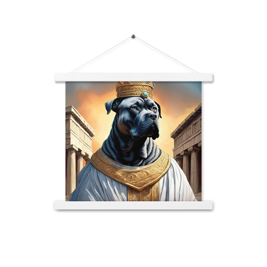 Poster with hangers-Cane Corso