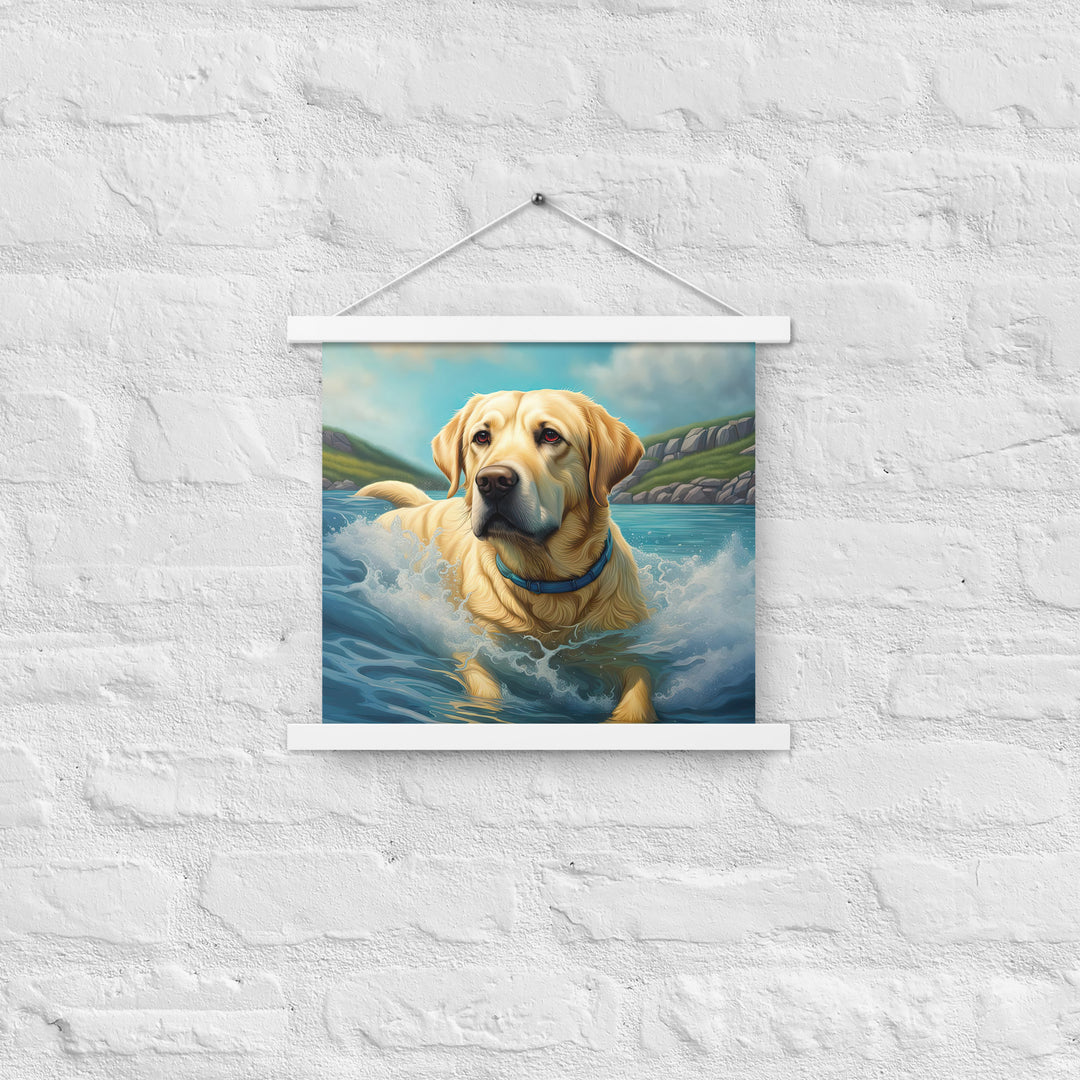 Poster with hangers-Labrador Retriever V2