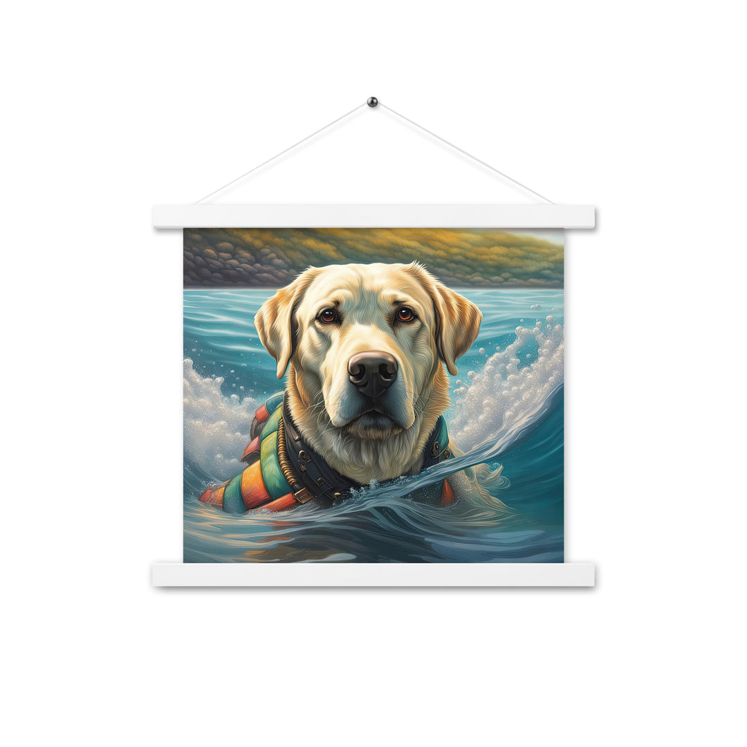 Poster with hangers-Labrador Retriever V4