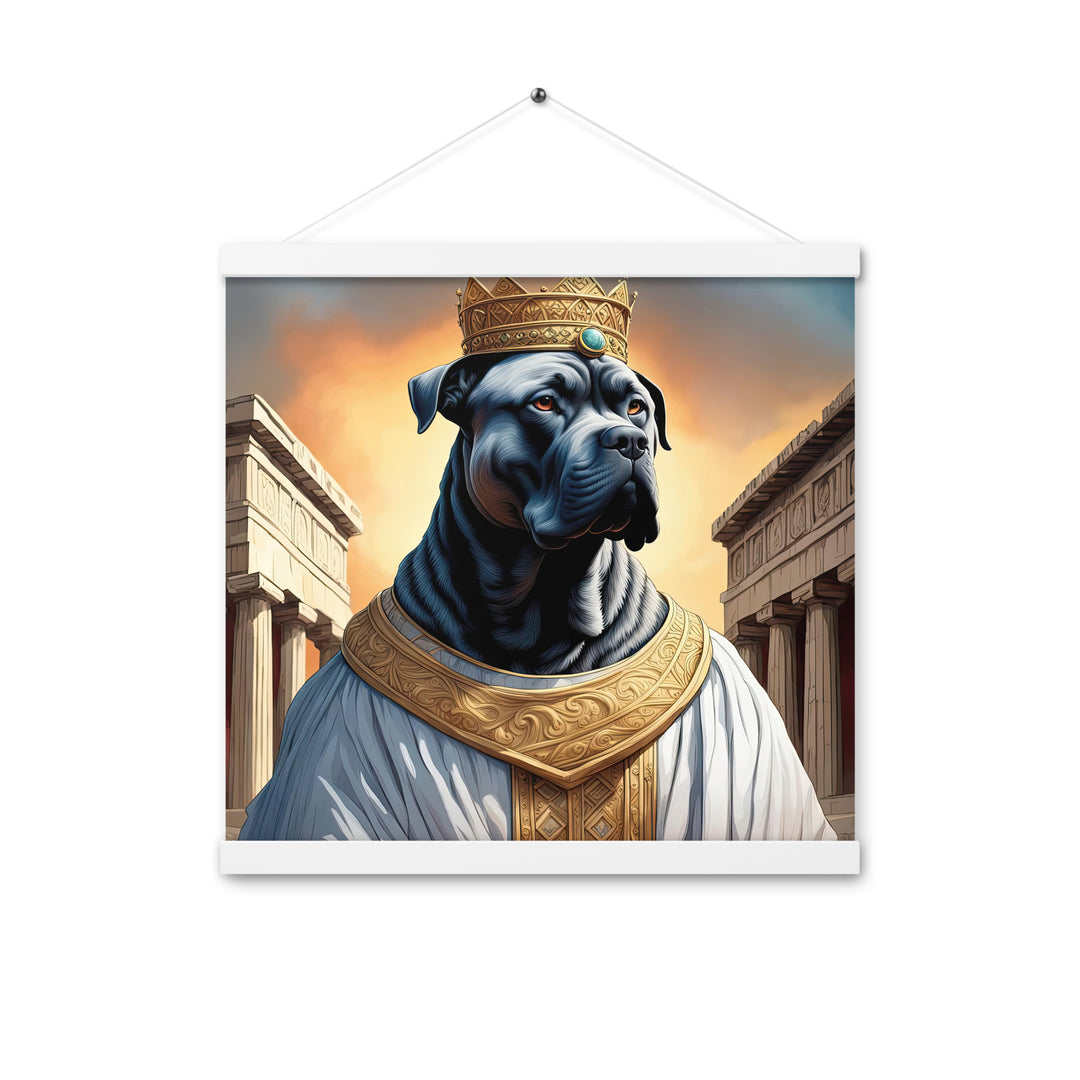 Poster with hangers-Cane Corso