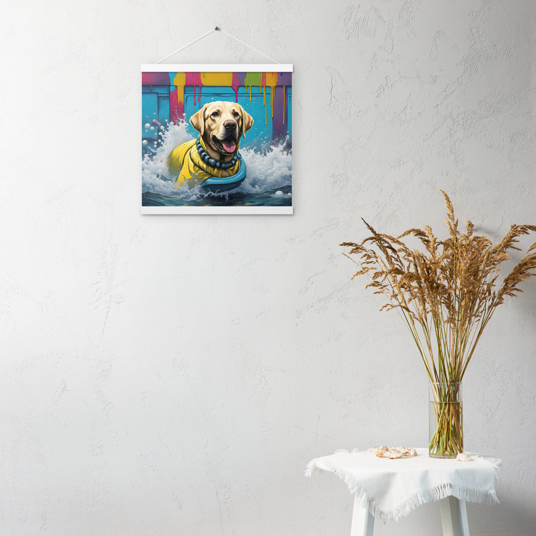 Poster with hangers-Labrador Retriever