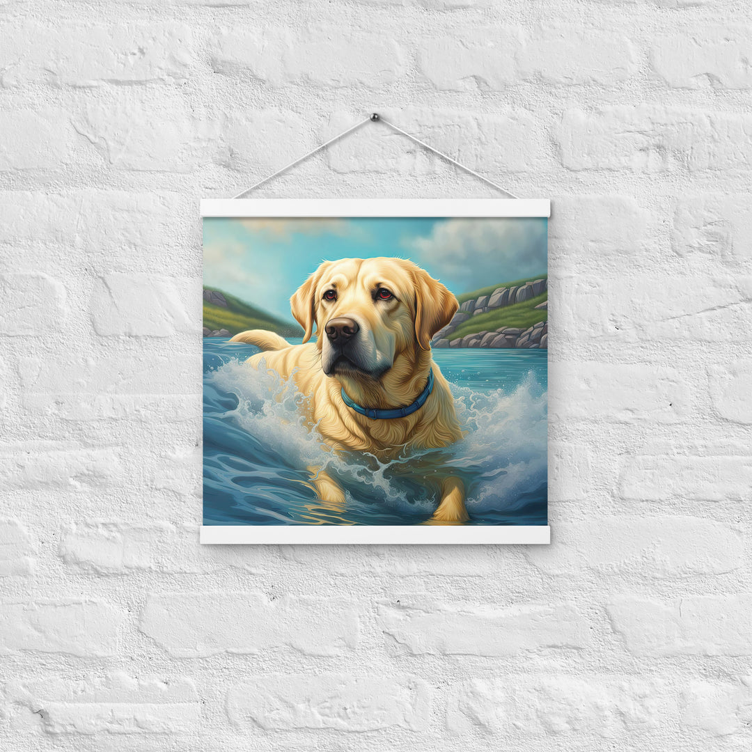 Poster with hangers-Labrador Retriever V2