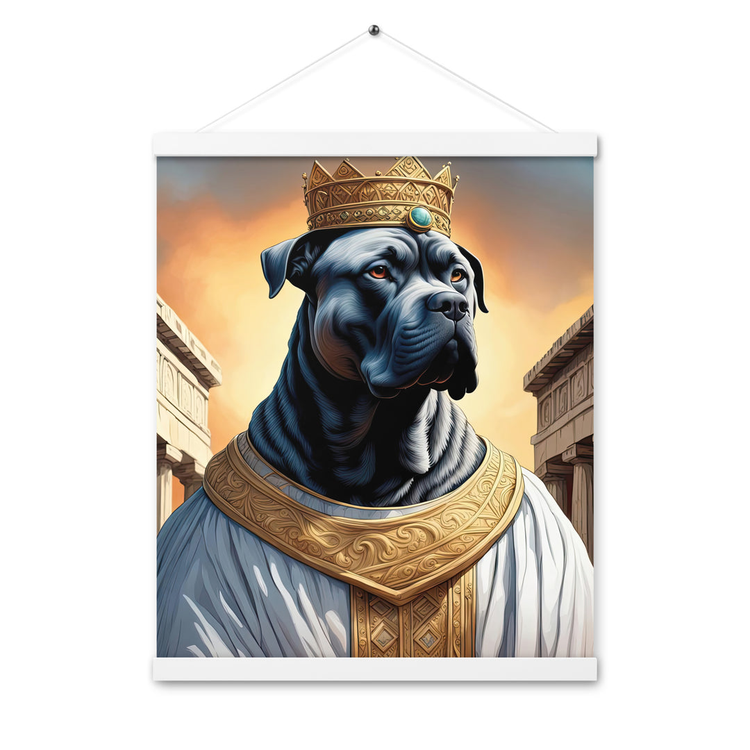 Poster with hangers-Cane Corso
