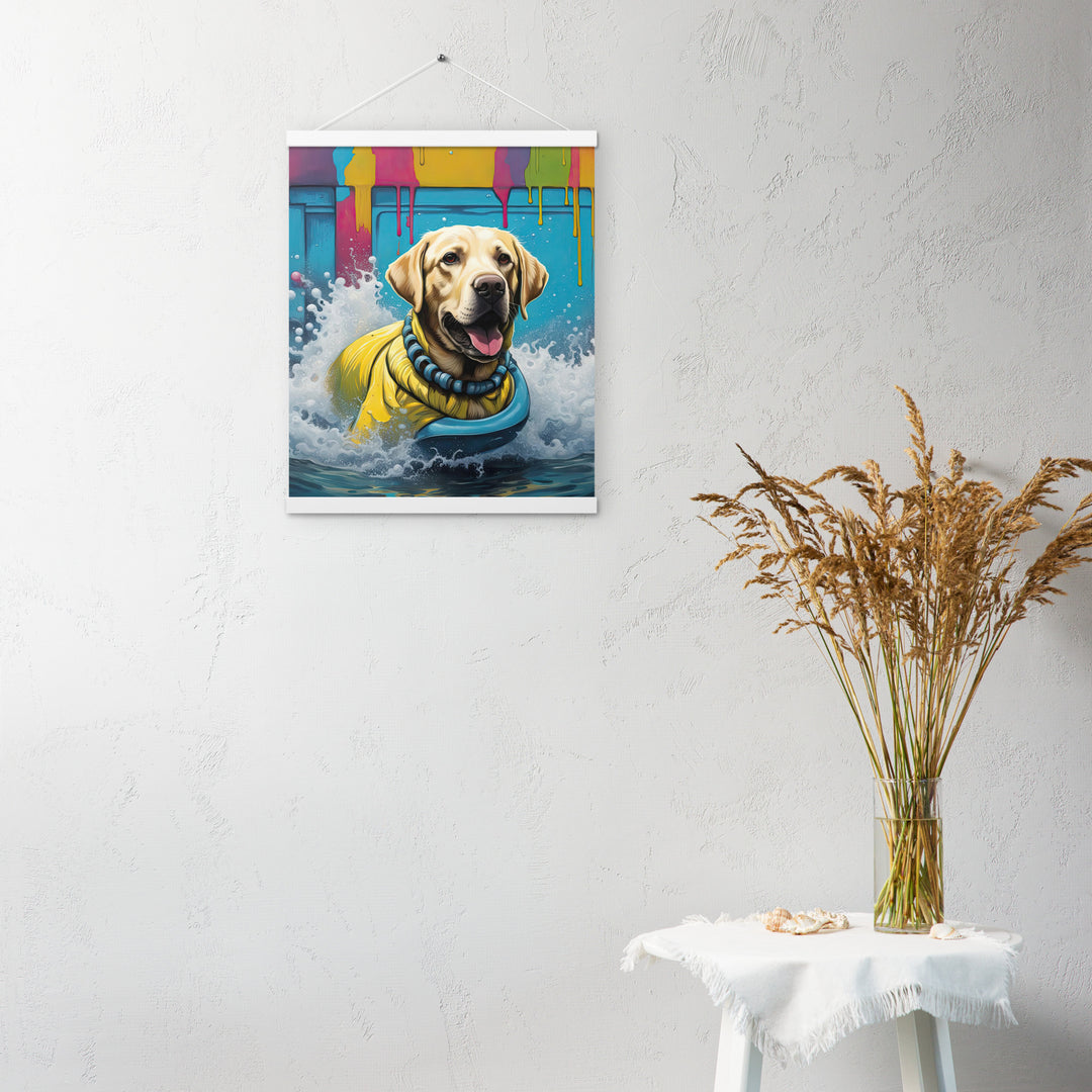 Poster with hangers-Labrador Retriever