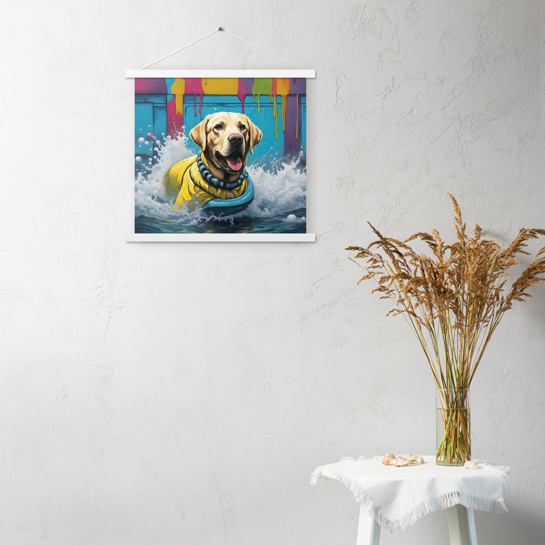 Poster with hangers-Labrador Retriever