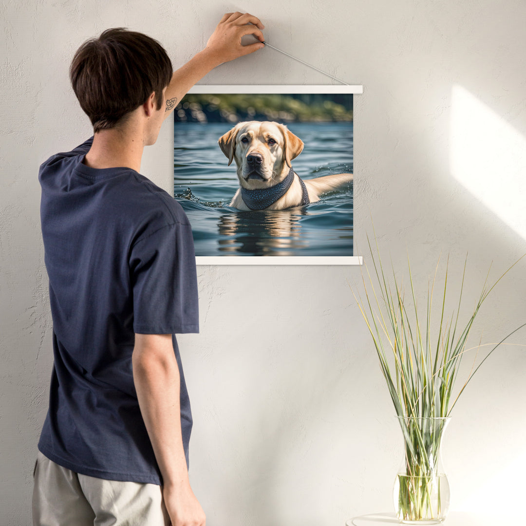 Poster with hangers-Labrador Retriever V3