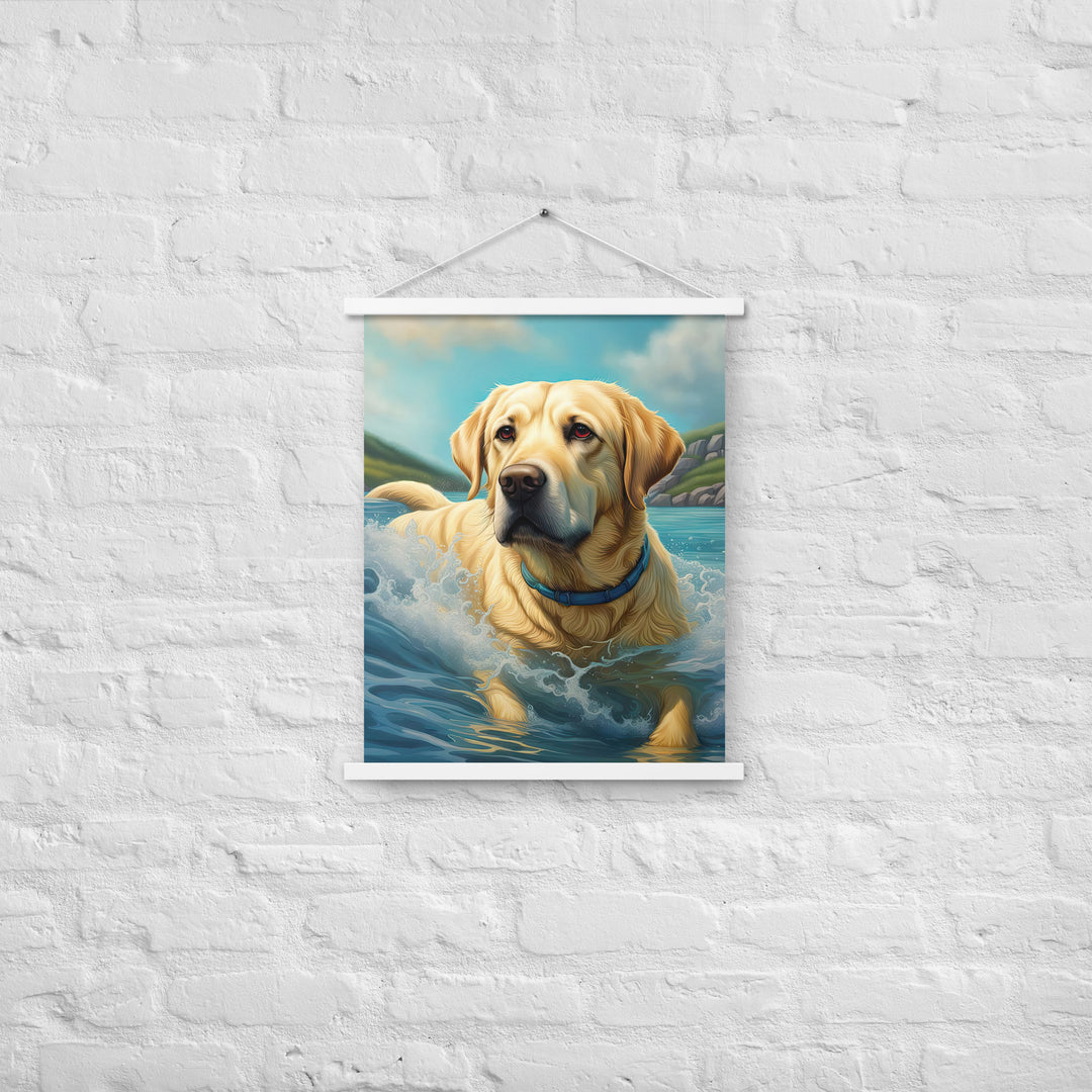 Poster with hangers-Labrador Retriever V2