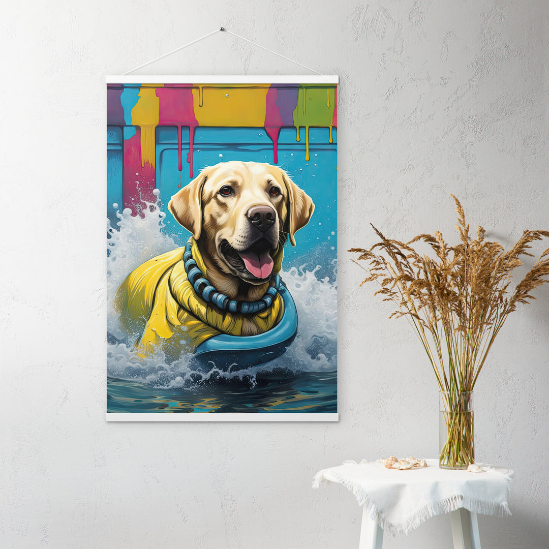 Poster with hangers-Labrador Retriever